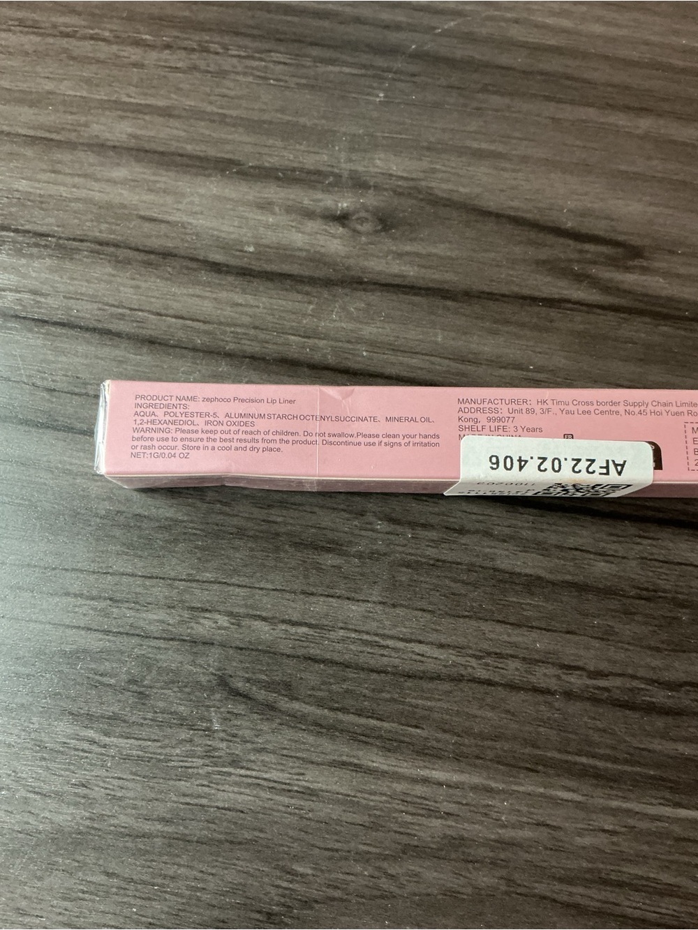 Zephoco Precision Lip Liner Pencil Reddish Brown New In Box - Picture 7 of 8